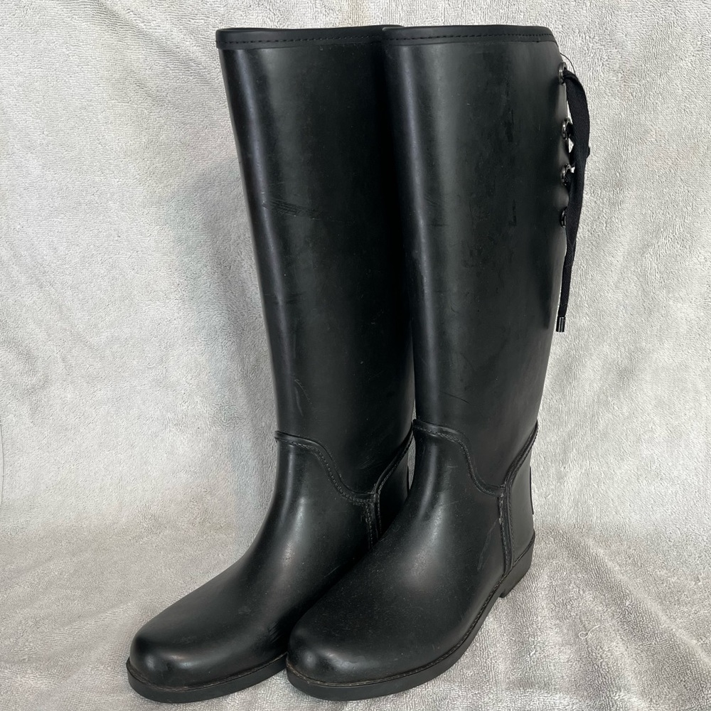 Coach tall boots, EUC